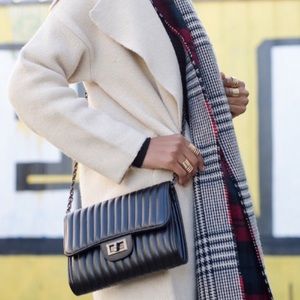 Oversized thick & cozy cream color long cardigan