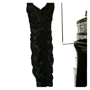 Sexy, black, "special occasion",Mid-length dress