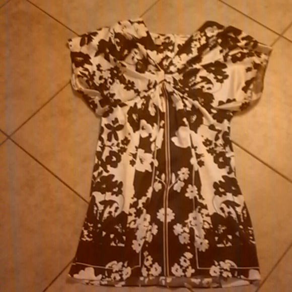 Evan Picone batwing floral dress