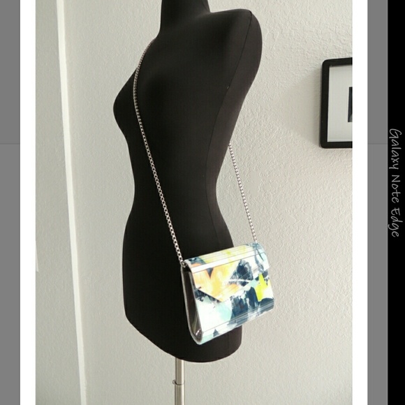 SOLD OUT!!! JIMMY CHOO FLORAL CANDY CROSSBODY BAG - Picture 2 of 4