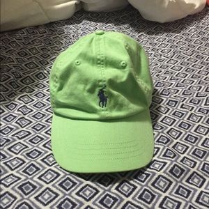 Lime Green Polo Hat