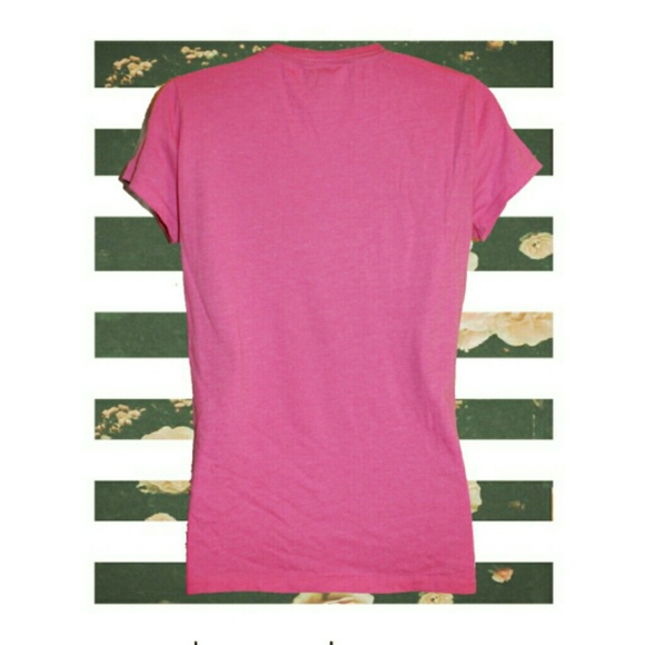 {BUNDLED} VS Pink Peace Symbol Tee - Picture 4 of 4