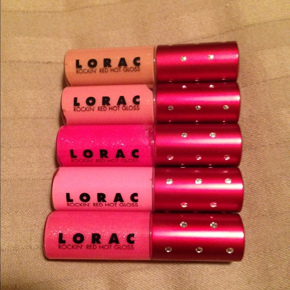 Lorac lip gloss - new (pack of 5)