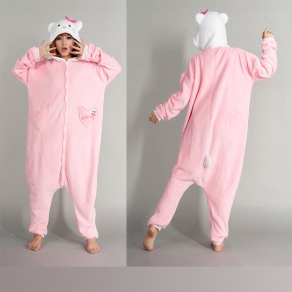 Soft comfortable hello kitty onesie