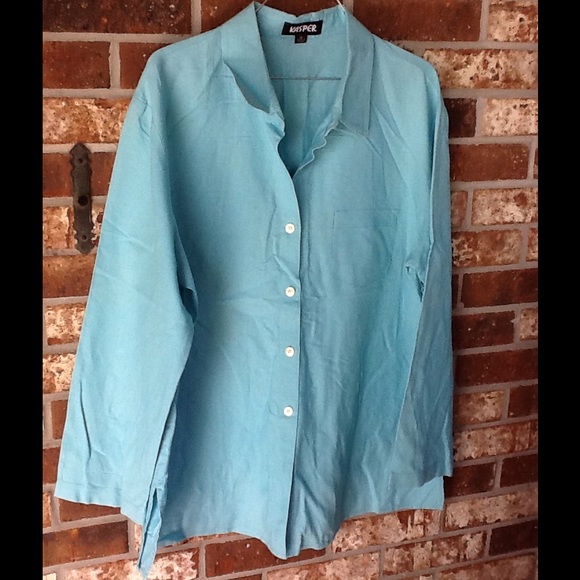 💙💙 Great Kasper Top - Picture 1 of 2