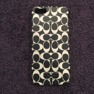 Coach iPhone 5 , 5S phone case