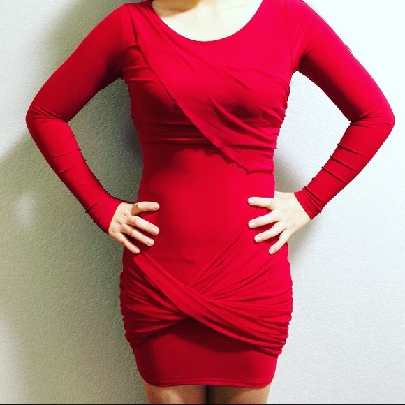 Red dress