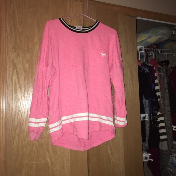 VS pink sweater