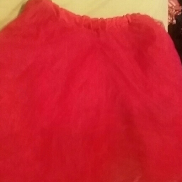 Red Womens Tu tu - Picture 2 of 3