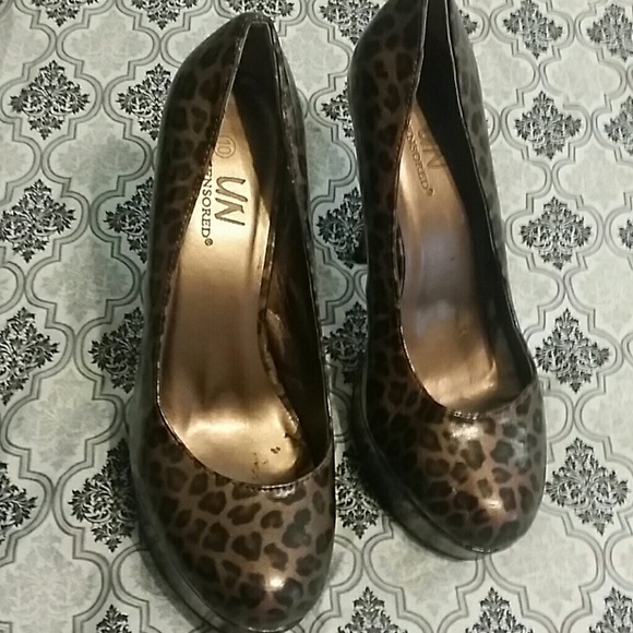Leopard High Heels - Picture 3 of 4