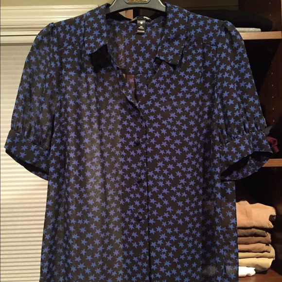 Aqua Blouse - Size Small