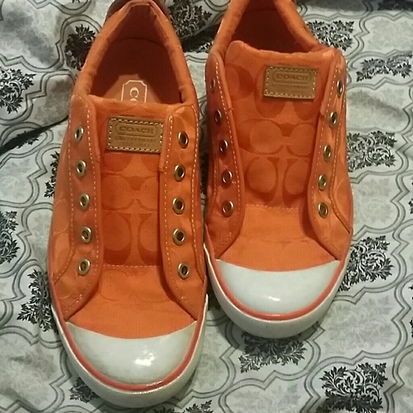 Orange Barrett sneakers