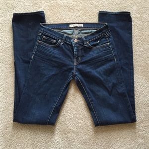 J brand cigarette leg jeans