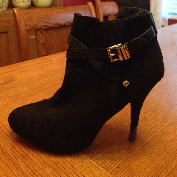 Black Guess Bootie