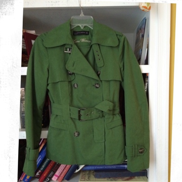 Zara Woman Short Trench Coat/Jacket