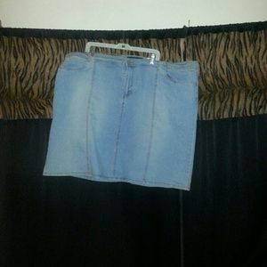 Denim skirt plus size