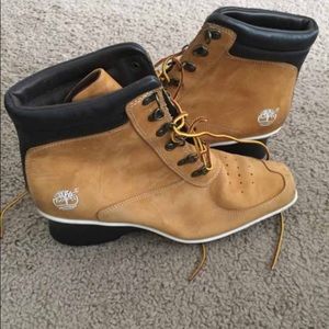Timberland wedge boots. Size 10
