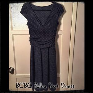 BCBG MaxAzria polkadot dress - size 2-4