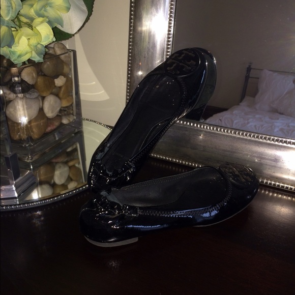 Tory Burch Patent Leather Ballet Flats