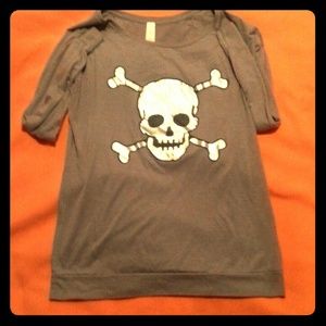 Long sleeve skull shirt