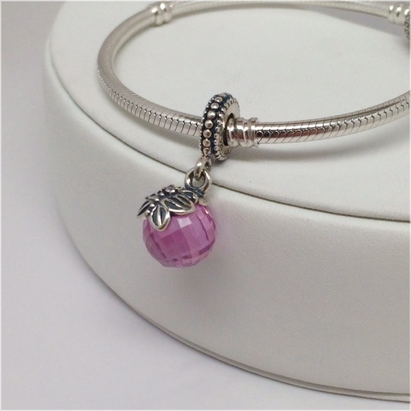 pandora silver purple cz butterfly charm pandora silver purple cz butterfly charm