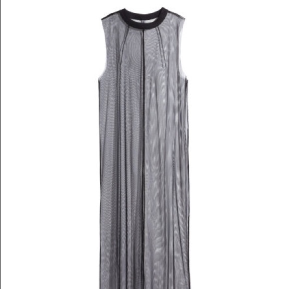 Sheer long dress from H&M