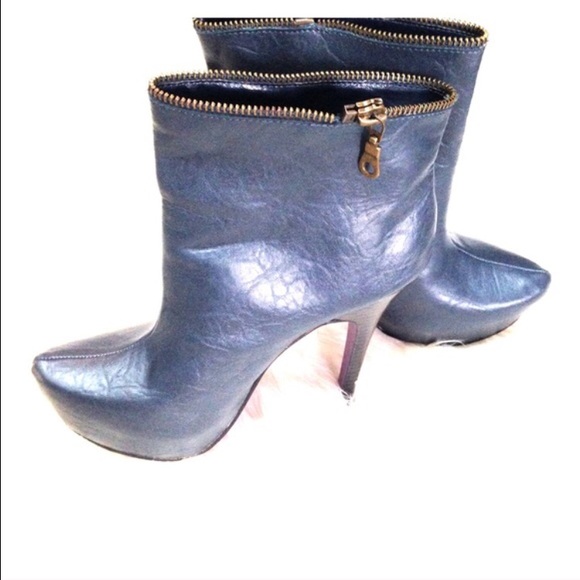 3 n 1 Zipper Detail Over the Knee Boots - Picture 4 of 4