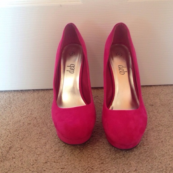 Hot Pink High Heels - Picture 1 of 3