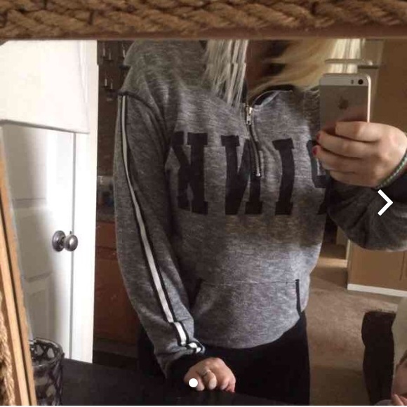 VS PINK half zip