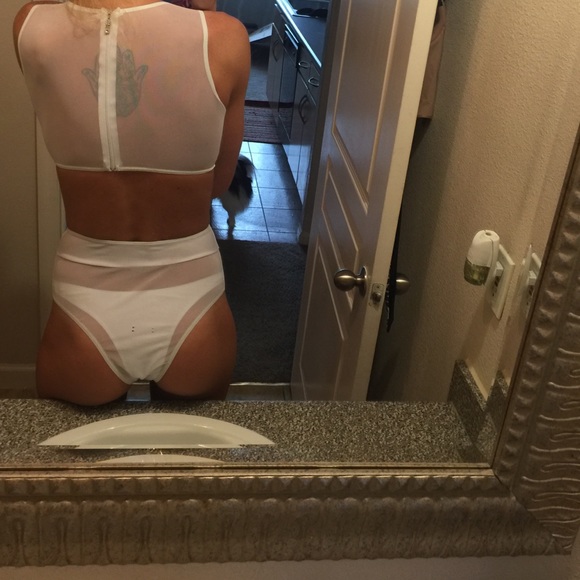 Mesh resort bikini bottoms - Picture 2 of 3