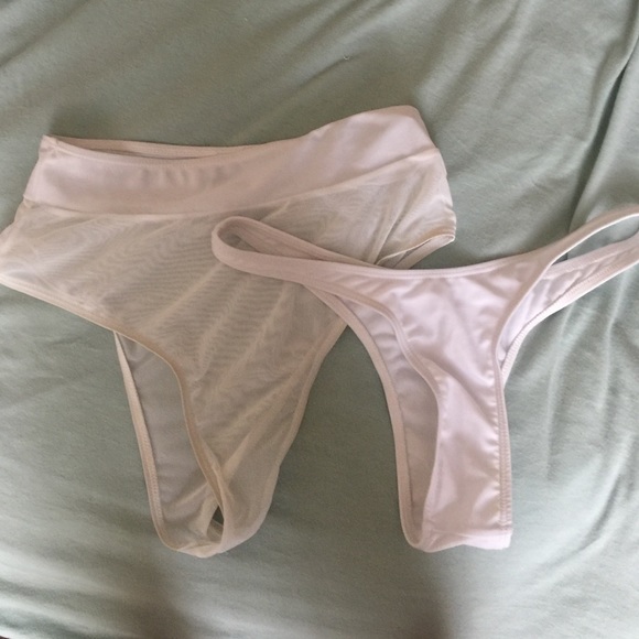 Mesh resort bikini bottoms - Picture 3 of 3