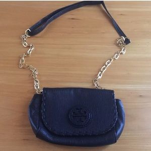 Tory burch "Marion" mini cross body leather bag