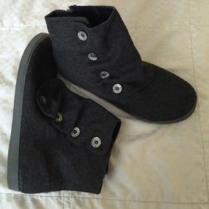 Blowfish Ankle Button Boots