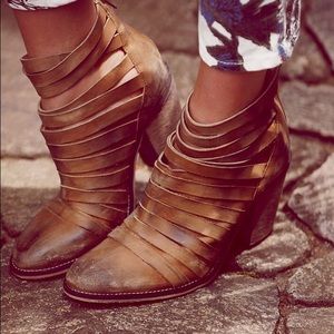 Free People Hybrid Heel Boot in Tan