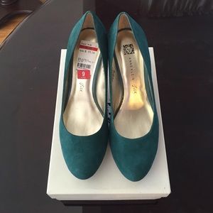 Anne Klein Pumps (Dark Turquoise) - Brand New!