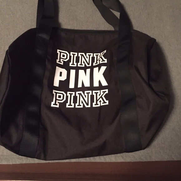 Victoria's Secret pink duffle bag