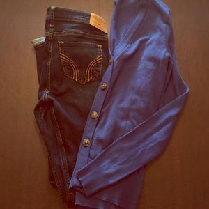 Royal blue BDG cardigan