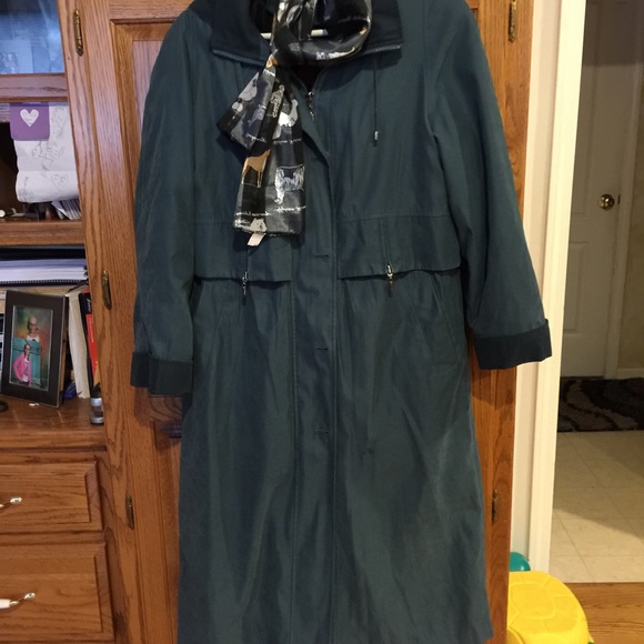 Fleet Street sage jacket