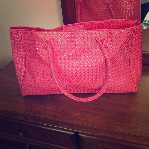 Pink tote bag!