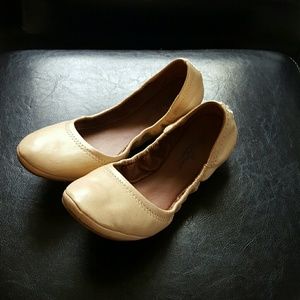 Lucky brand ballet flats blush pink size 8