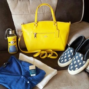 SOLD NWT COACH PRAIRIE SATCHEL YELLOW