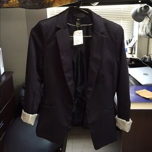 Navy blue blazer