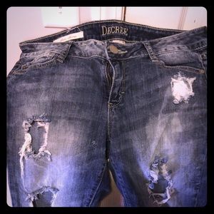 Decree skinny jeans