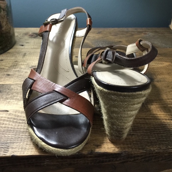 Tahari Kelly Rope Wedges - Picture 2 of 3