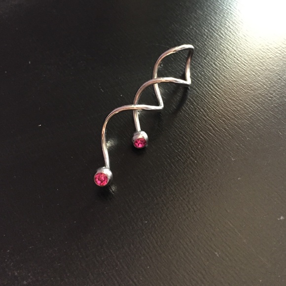 Spiral Belly Button Ring