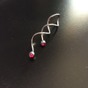 Spiral Belly Button Ring