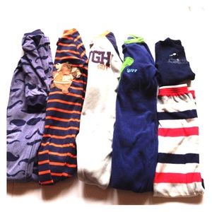 6 items- Boy's toddler pj's