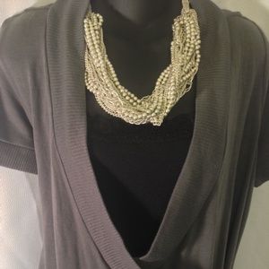 Grey & Black Maurices Sweater Dress. Size 0X