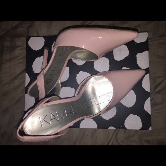 Kamali kulture pink sling backs