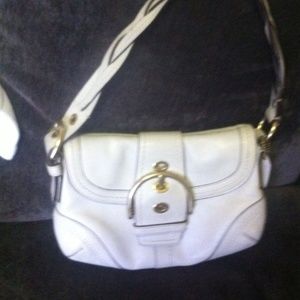 Coach bag leather